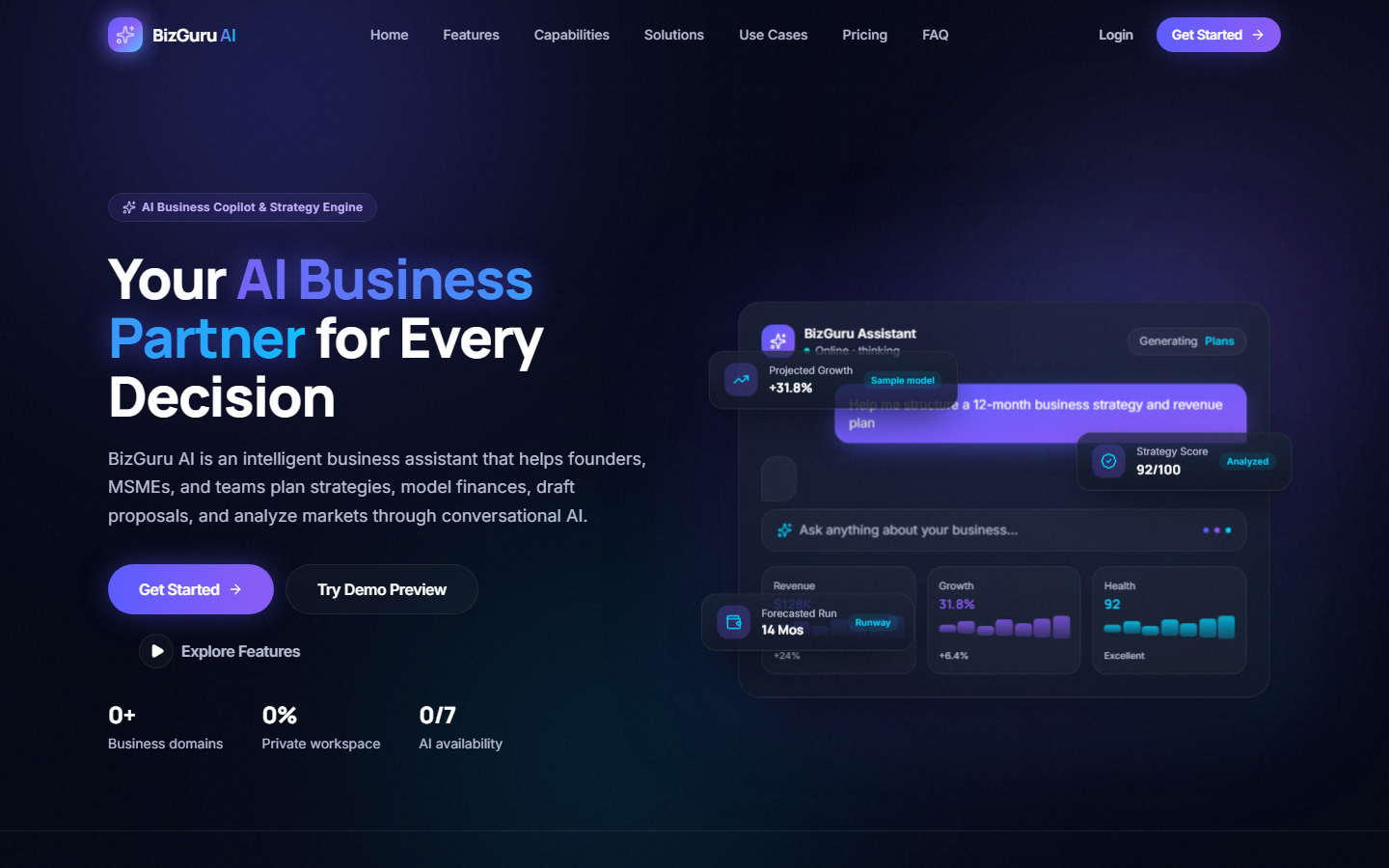 BizGuru Strategic Business Advisory and Executive Mentorship platform